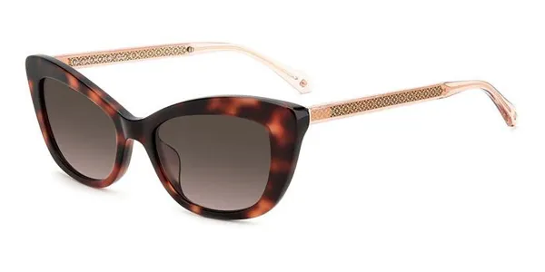Kate Spade Merida/G/S Asian Fit 086/HA Women's Sunglasses Tortoiseshell Size 54