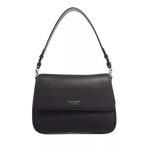 Kate Spade New York Crossbody Bags - Hudson Pebbled Leather Convertible Shoulder Bag - black - Crossbody Bags for ladies
