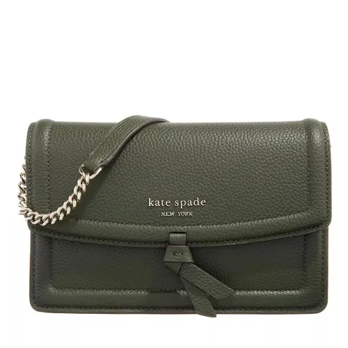 Kate Spade New York Crossbody Bags - Knott Pebbled Leather - green - Crossbody Bags for ladies