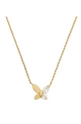 Kate Spade New York Gold Butterfly Necklace - Gold