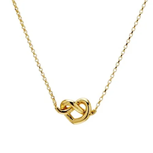 Kate Spade New York Gold Love Me Knot Mini Necklace
