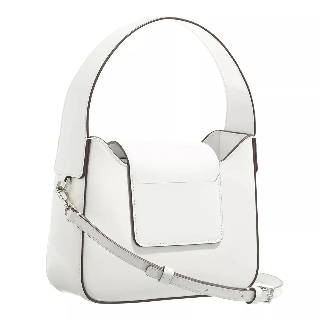 Kate Spade New York Hobo Bags - The Original Bag Icon Spazzolato Mini Hobo Bag - white - Hobo Bags for ladies