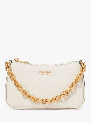 kate spade new york Jolie Pebbled Leather Cross Body Bag - Parchment - Female