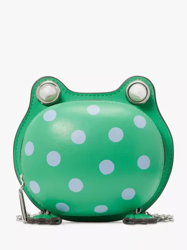 kate spade new york Lily Frog Leather Cross Body Bag, Candy Grass - Candy Grass - Female
