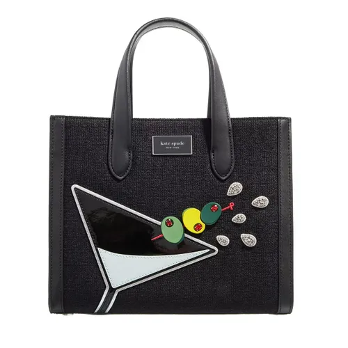 Kate Spade New York Tote Bags - Manhattan Martini Embellished Fabric - black - Tote Bags for ladies