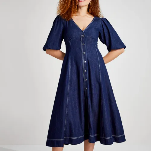 Kate Spade New York Women's Denim Button-Front Dress - Denim