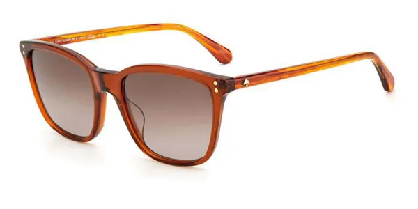 Kate Spade Pavia/G/S 09Q/HA Women's Sunglasses Brown Size 55