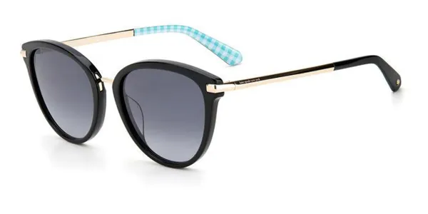 Kate Spade Savona/G/S 807/9O Women's Sunglasses Black Size 53