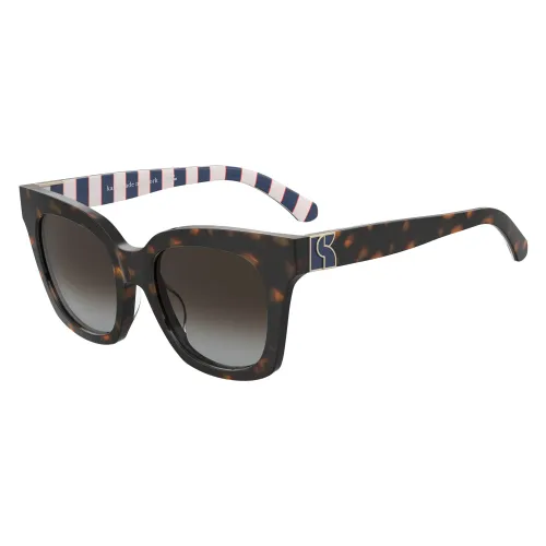 Kate Spade , Stylish Sunglasses in Dark Havana ,Brown female, Sizes: