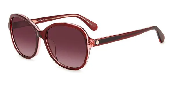 Kate Spade Tamera/F/S Asian Fit C9A/3X Women's Sunglasses Red Size 59