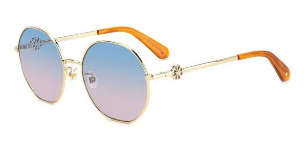 Kate Spade Venus/F/S Asian Fit J5G/I4 Women's Sunglasses Gold Size 56