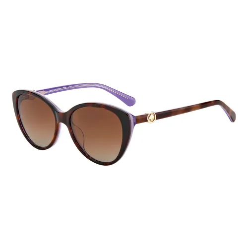Kate Spade , Visalia/G/S Sunglasses Dark Havana/Light Brown ,Brown female, Sizes: