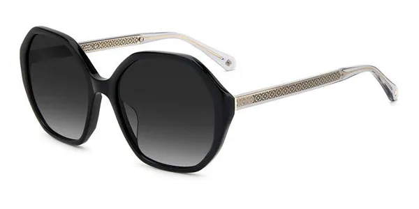 Kate Spade Waverly/G/S Asian Fit 807/9O Women's Sunglasses Black Size 57
