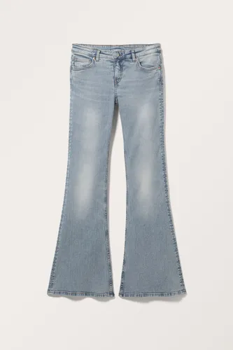 Katsumi Low Waist Flared Jeans - Blue