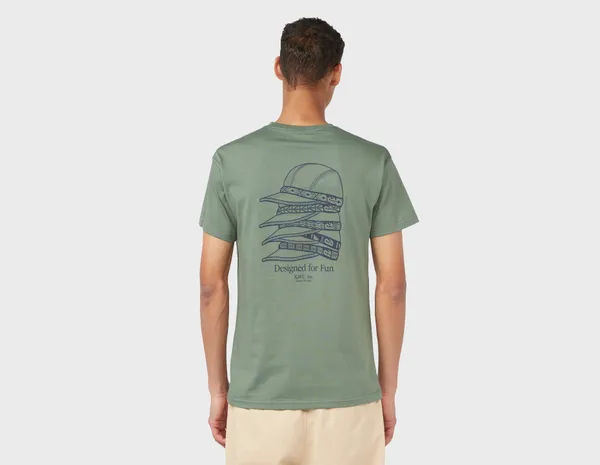 Kavu Stackcap T-Shirt, Green