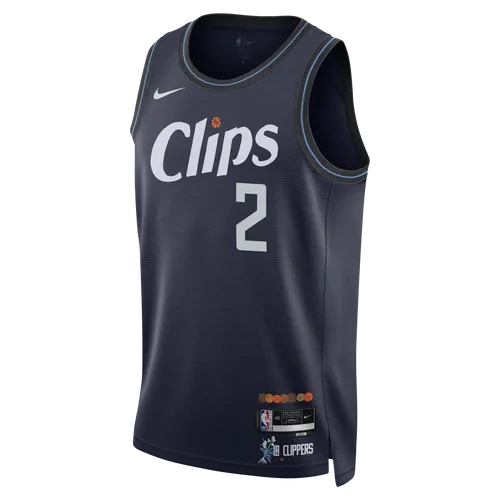 Kawhi Leonard LA Clippers City Edition 2023/24 Men's Nike Dri-FIT NBA Swingman Jersey - Blue - Polyester