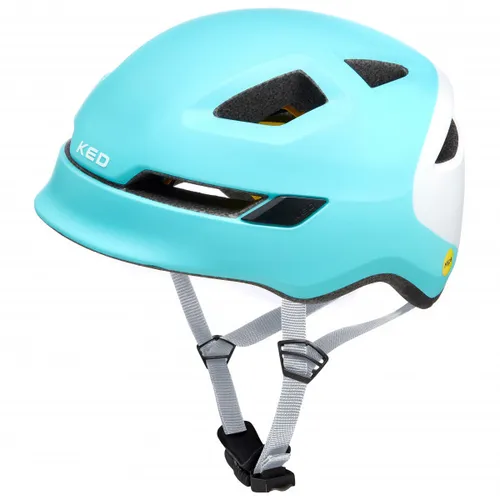 KED - Kid's Pop - Bike helmet size M - 52-56 cm, turquoise