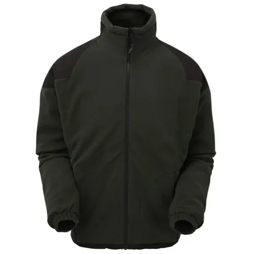 Keela Genesis Waterproof Windproof Fleece Jacket: Green/Moss: L