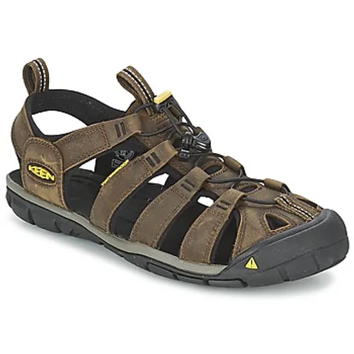Keen  CLEARWATER CNX LEATHER  men's Sandals in Brown