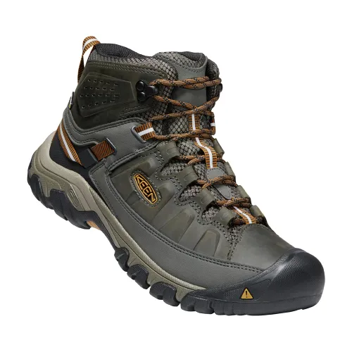 Keen Mens Targhee III Waterproof Hiking Boots (Black Olive)