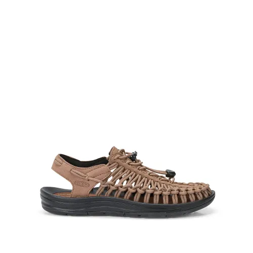 Keen , Woven Rope Brown Sandals ,Brown female, Sizes: