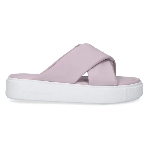 Kennel & Schmenger , Bolzano Flat Sandals - Stylish and Comfortable ,Pink female, Sizes: