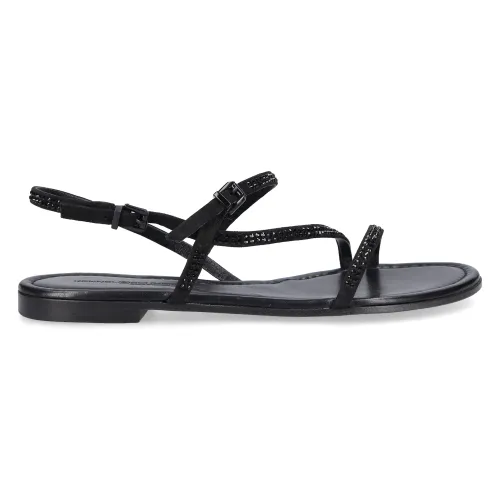 Kennel & Schmenger , Comfort Flat Sandals ,Black female, Sizes: