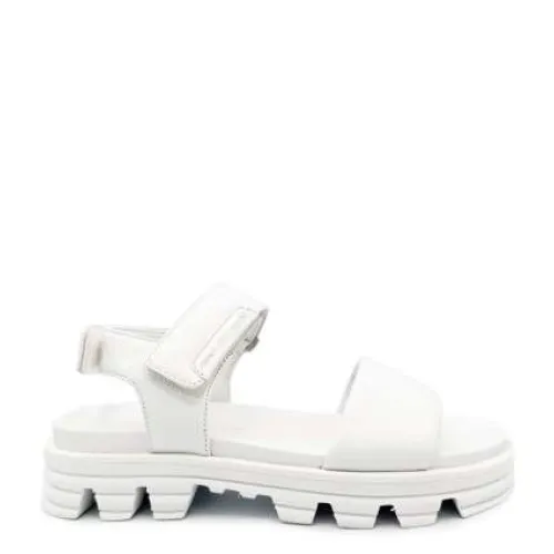 Kennel & Schmenger , Cute White Flat Sandals ,White female, Sizes: