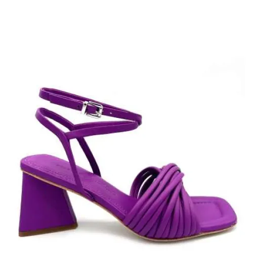 Kennel & Schmenger , Elevate Your Look with High Heel Sandals ,Purple female, Sizes: