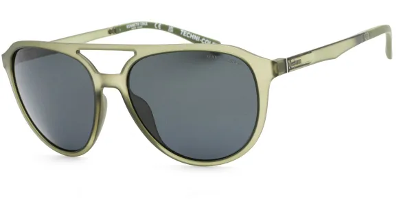 Kenneth Cole KC7261 Polarized 97D Women's Sunglasses Green Size 59