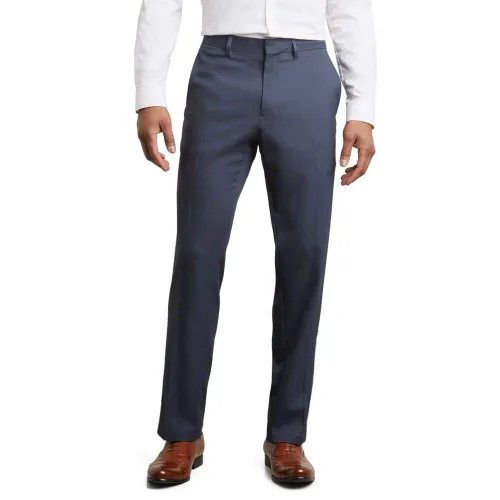 Kenneth Cole Reaction Men's Stretch Modern-Fit Flat-Front