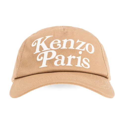 Kenzo , Baseball cap with logo ,Beige male, Sizes: ONE