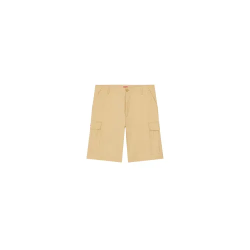 Kenzo , Beige Cargo Shorts with Multiple Pockets ,Beige male, Sizes: