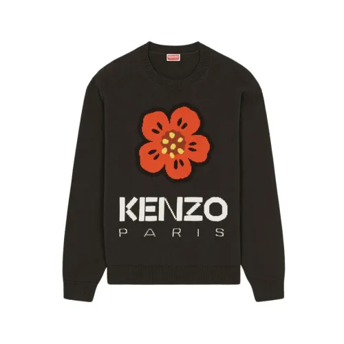 Kenzo , Black Boke Flower Sweater ,Black male, Sizes:
