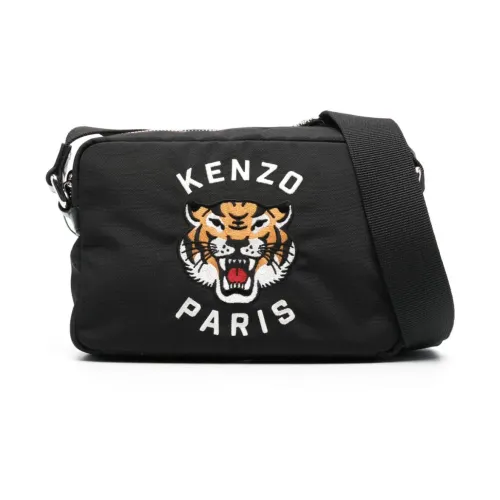 Kenzo , Black Shoulder Bag for Men ,Black male, Sizes: ONE SIZE