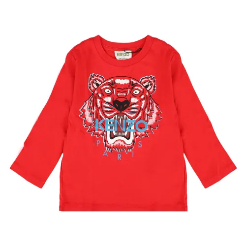 Kenzo , Blouses ,Red male, Sizes: