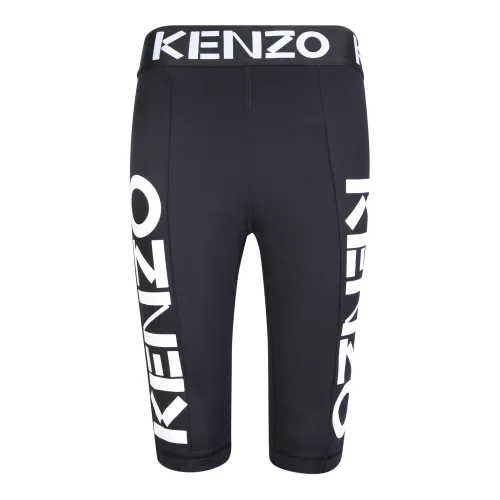 Kenzo , Blue Knee-High Shorts for Women ,Blue female, Sizes: