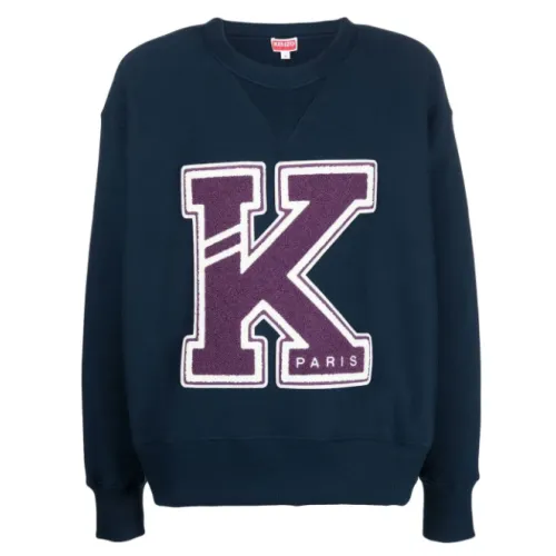 Kenzo , Blue Sweaters for Men ,Blue male, Sizes: