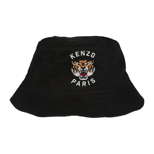 Kenzo , Bucket HAT ,Black male, Sizes: