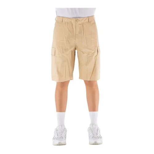 Kenzo , Cargo Bermuda Shorts ,Beige male, Sizes: