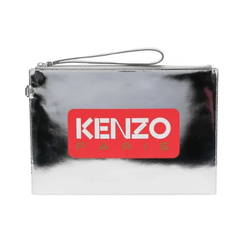Kenzo , Clutches ,Gray male, Sizes: ONE SIZE