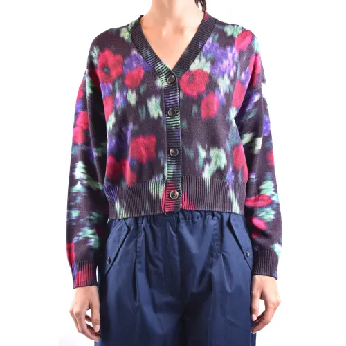 Kenzo , Cozy and Stylish Knit Cardigan ,Multicolor female, Sizes: