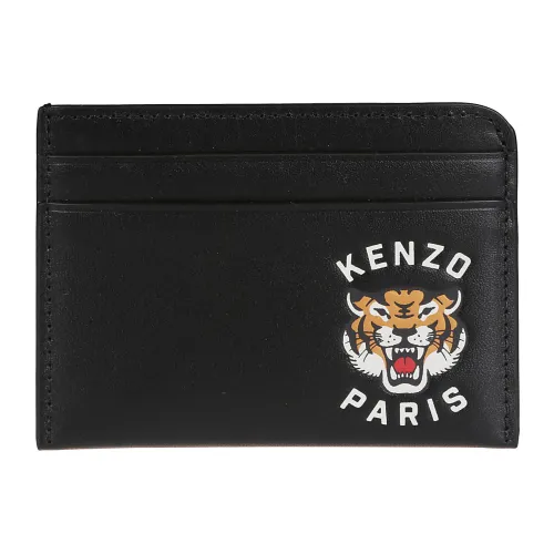 Kenzo , Credit Card Holder ,Black male, Sizes: ONE SIZE