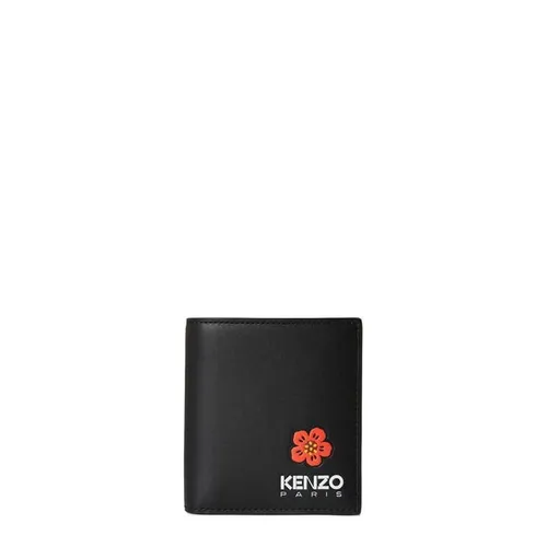 KENZO Crest Foldable Wallet - Black
