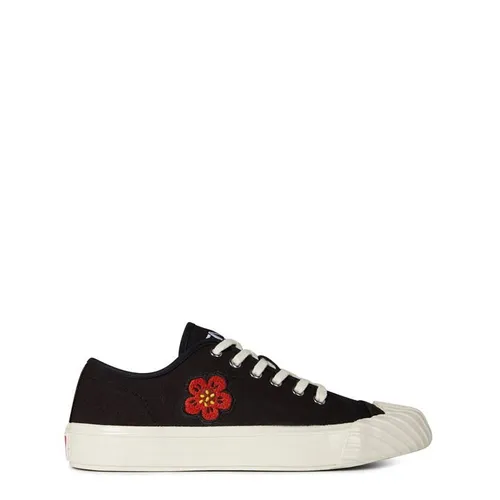 KENZO Embroidered Flower Low - Black