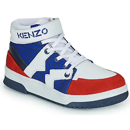 Kenzo  K29074  boys's Children's Shoes (High-top Trainers) in Multicolour