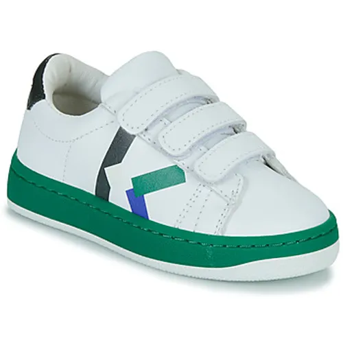 Kenzo  K29092  boys's Children's Shoes (Trainers) in White