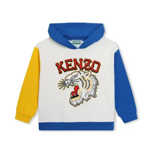 Kenzo , Kenzo Kids Sweaters White ,Multicolor male, Sizes: