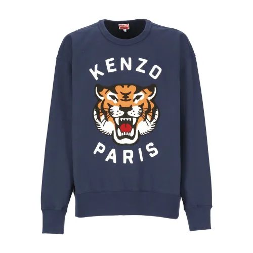 Kenzo , Kenzo Sweaters Blue ,Blue male, Sizes: