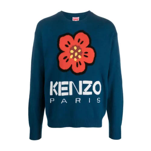Kenzo , Kenzo Sweaters Blue ,Multicolor male, Sizes: